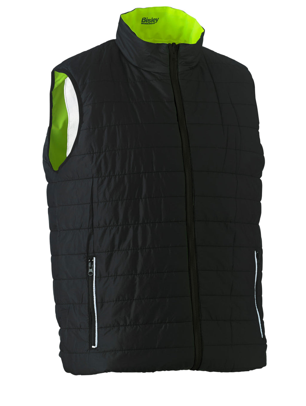Colete baiacu reversível Bisley Taped Hi Vis 