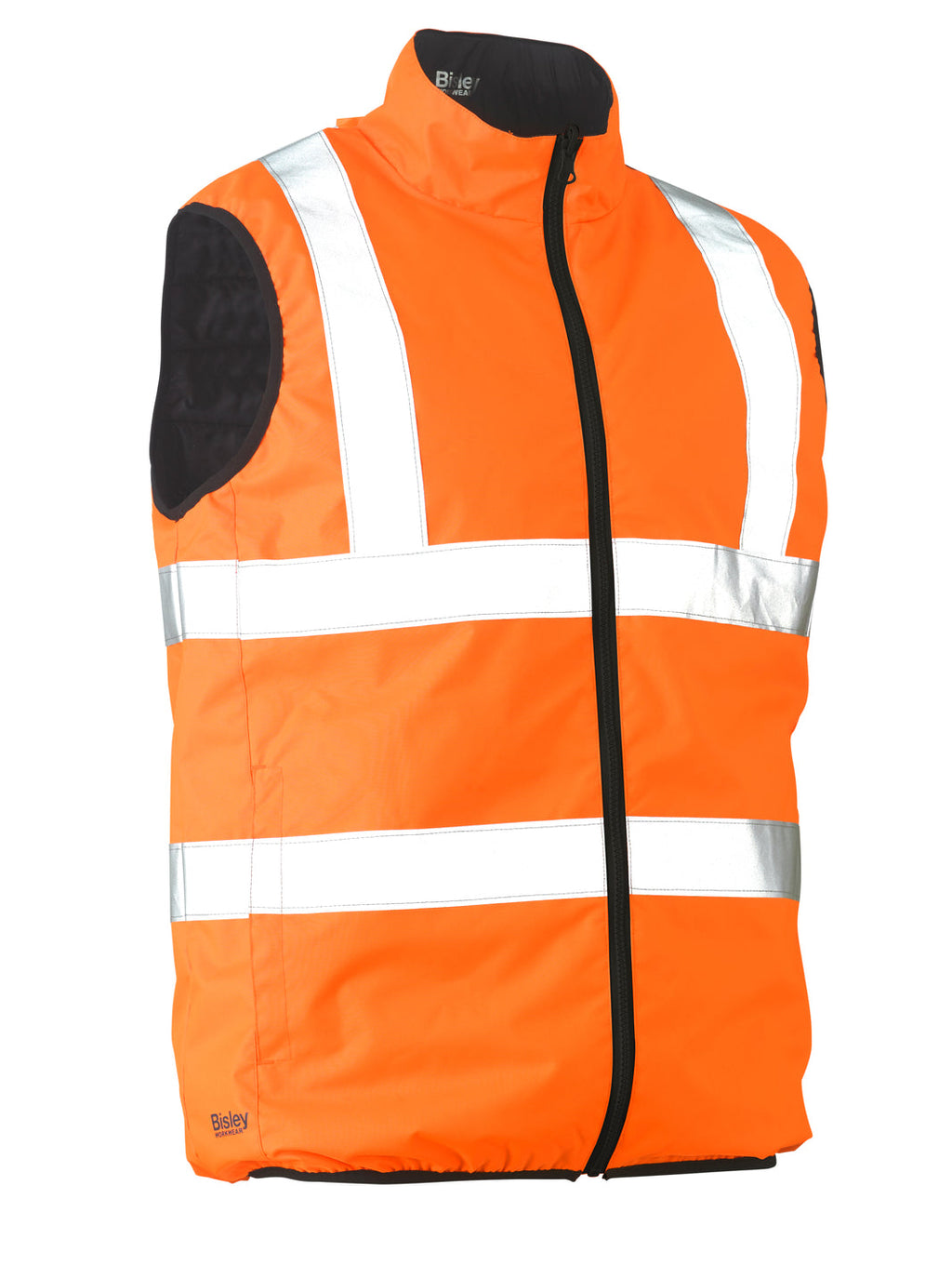 Colete baiacu reversível Bisley Taped Hi Vis 