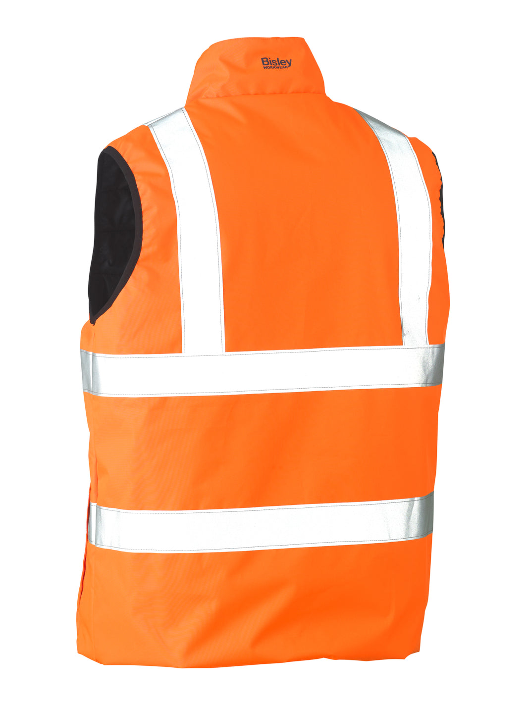 Bisley Taped Hi Vis Reversible Puffer Vest
