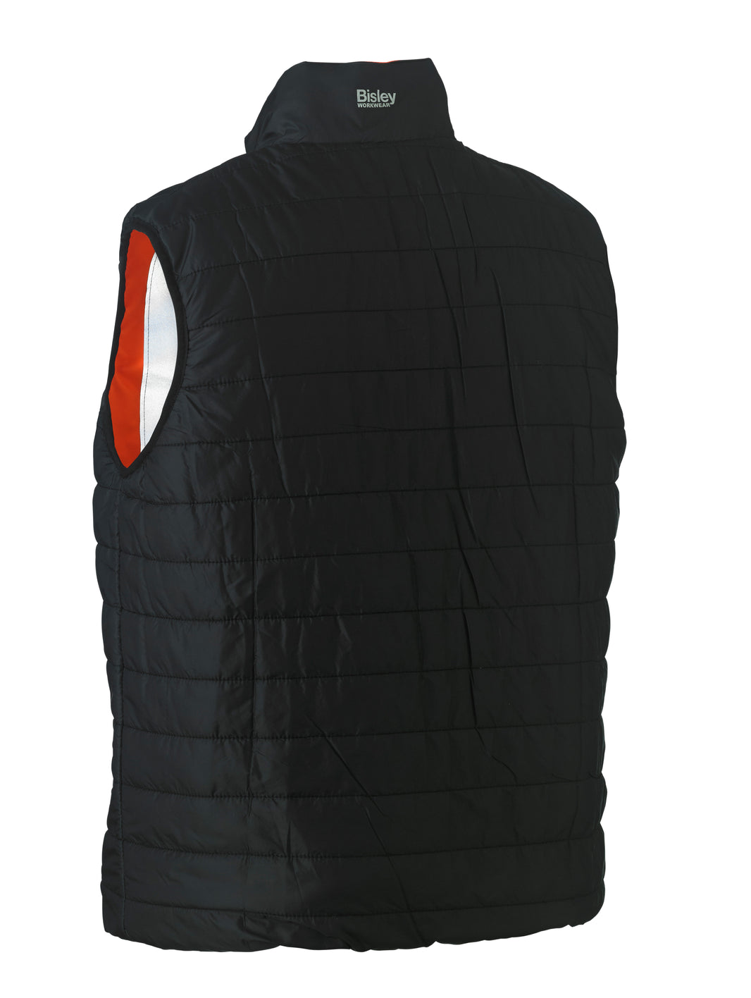 Bisley Taped Hi Vis Reversible Puffer Vest