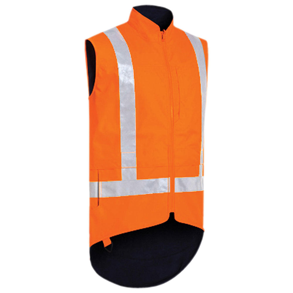 Bisley TTMC-W Taped Hi Vis Lined Vest
