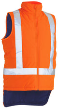 Bisley TTMC-W Taped Hi Vis Puffer Vest