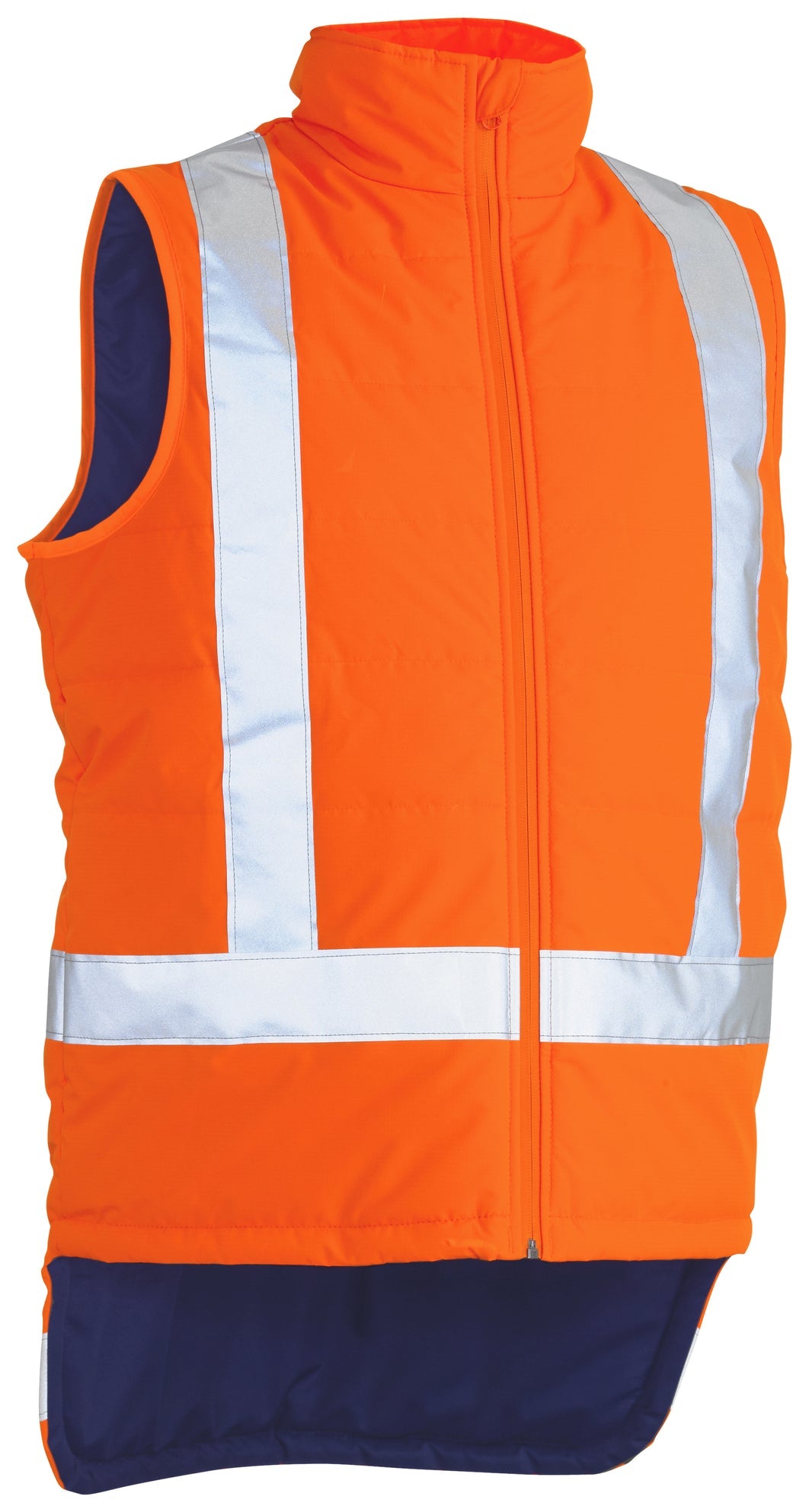 Bisley TTMC-W Taped Hi Vis Puffer Vest