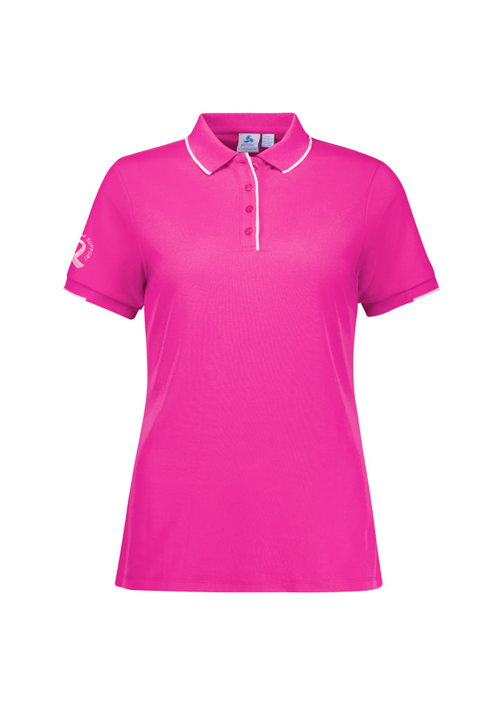 Polo Lengan Pendek Wanita Pink