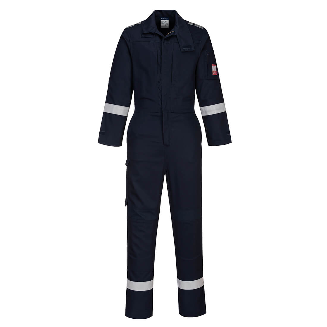 Bizflame Work Coverall Panel Peregangan Ringan