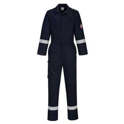Bizflame Work Coverall Panel Peregangan Ringan