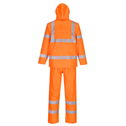 Hi-Vis Packaway Rain Suit