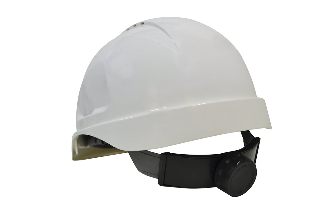 Helm Berventilasi Maxisafe - Tali Pengaman Ratchet