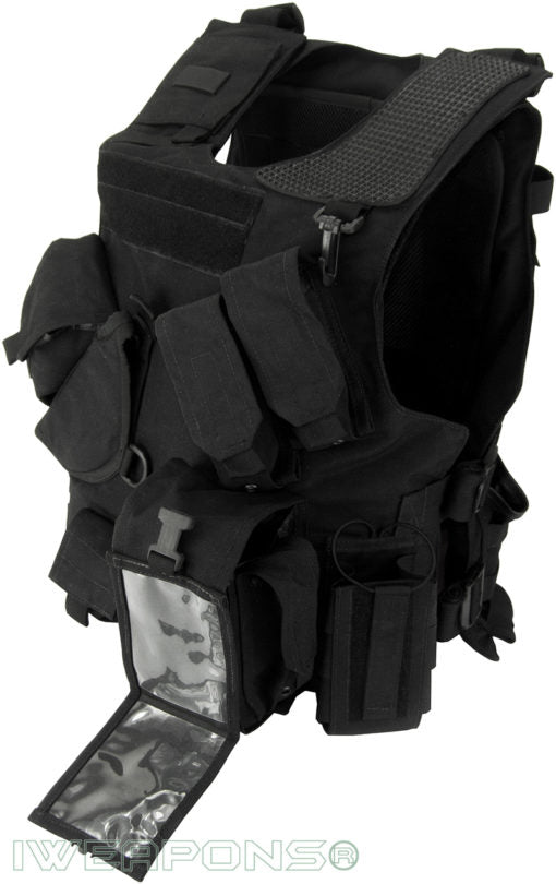 Rompi Anti Peluru Tempur IWEAPONS® IIIA / 3A – Model Sarung – Hitam – Tangan Kiri 