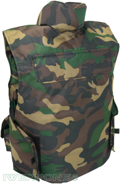 IWEAPONS® Delta Camo Utility Bulletproof Vest IIIA