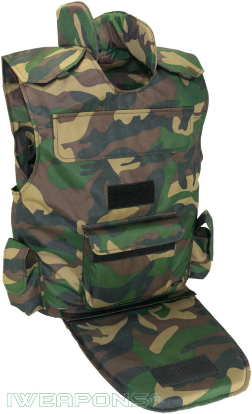 IWEAPONS® Delta Camo Utility Bulletproof Vest IIIA