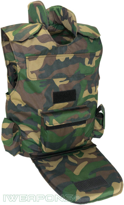 IWEAPONS® Delta Camo Utility Bulletproof Vest IIIA