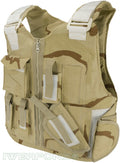 Rompi Anti Peluru Taktis Camo Gurun IWEAPONS® dengan Sistem Velcro Modular