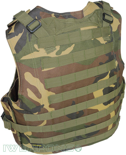 IWEAPONS® MOLLE Commando Kamuflase Rompi Antipeluru IIIA / 3A