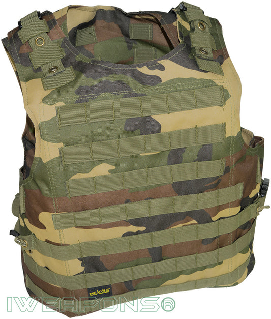 IWEAPONS® MOLLE Commando Kamuflase Rompi Antipeluru IIIA / 3A