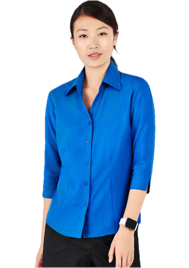Oasis Ladies Plain Short Sleeve Shirt