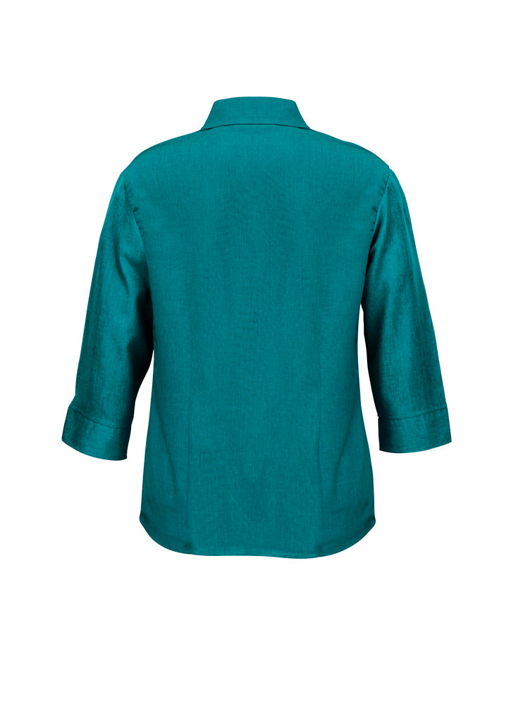 Oasis Ladies Plain 3/4 Sleeve Shirt