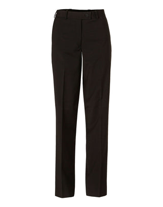 Women's Wool Blend Stretch Slim Leg Flexi Waist Pants