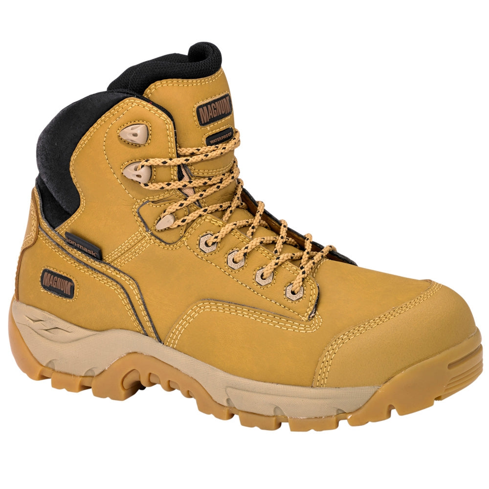 Precision Max Black Zip Sided Waterproof Safety Boots MPN100