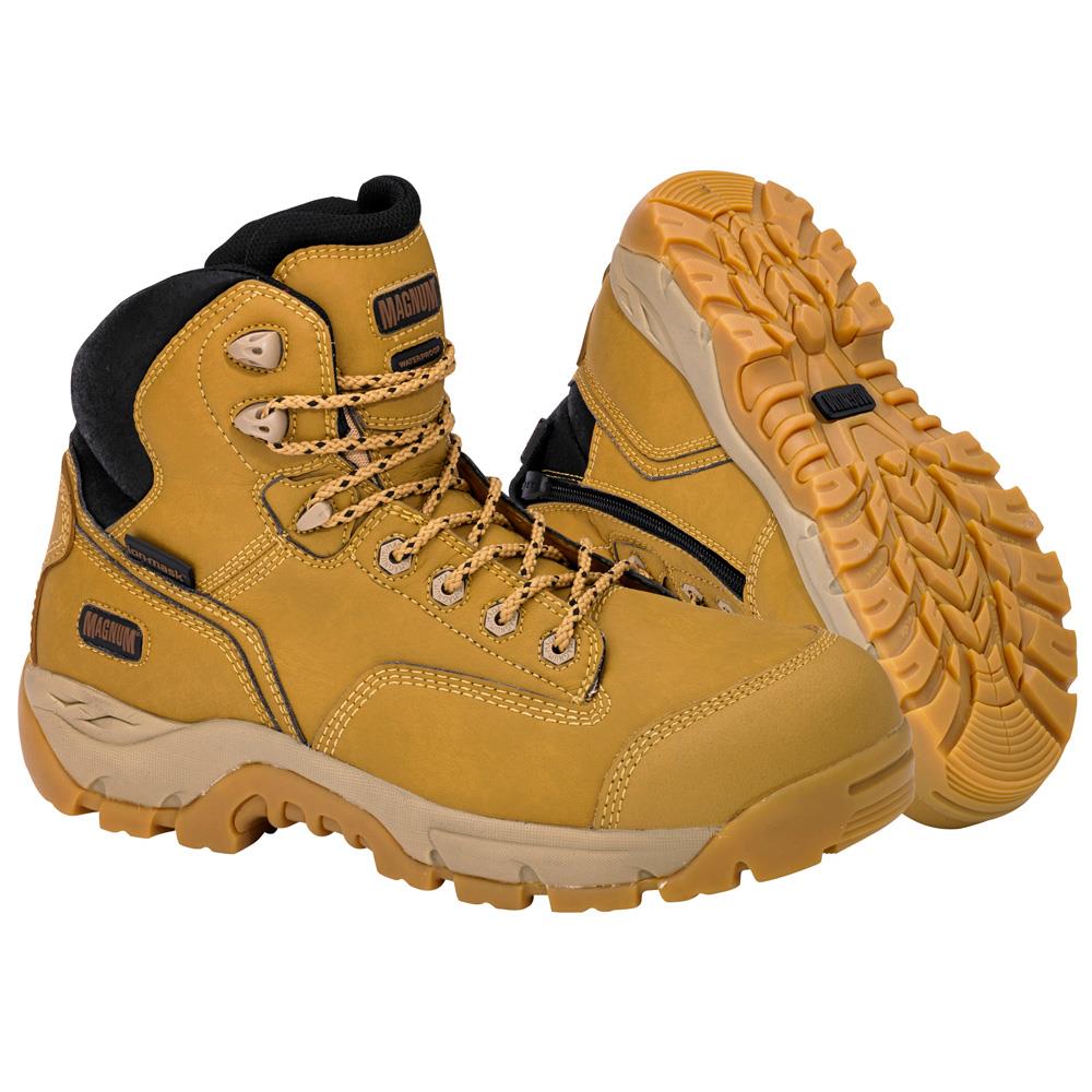 Precision Max Black Zip Sided Waterproof Safety Boots MPN100
