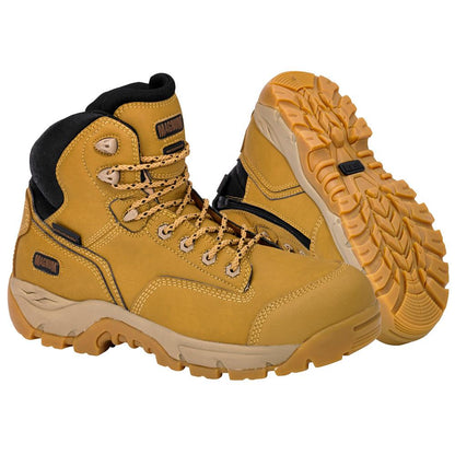 Precision Max Black Zip Sided Waterproof Safety Boots MPN100