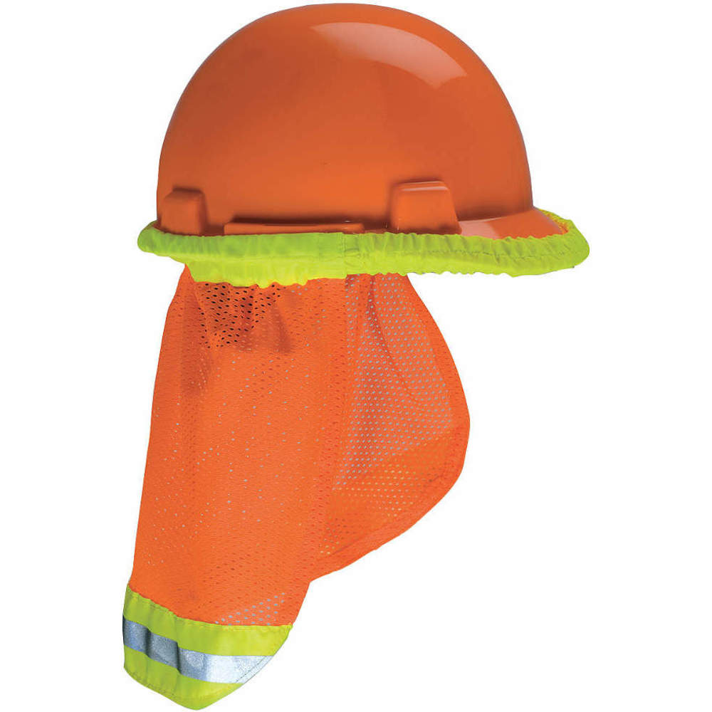 TAMPA SOL LARANJA HI VIS COM FAIXA REFLETIVA