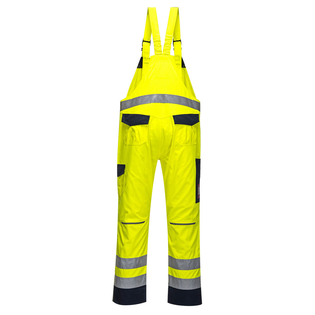 Hi-Vis Contrast Bib & Brace - Unlined
