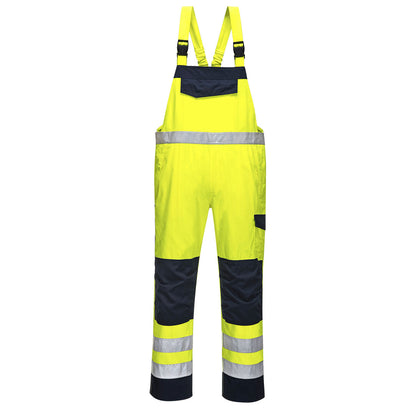 Hi-Vis Contrast Bib & Brace - Unlined