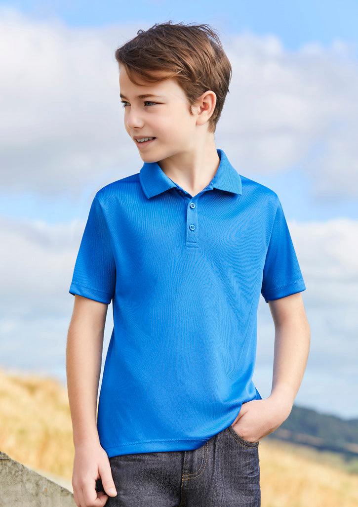 Kids Action Short Sleeve Polo