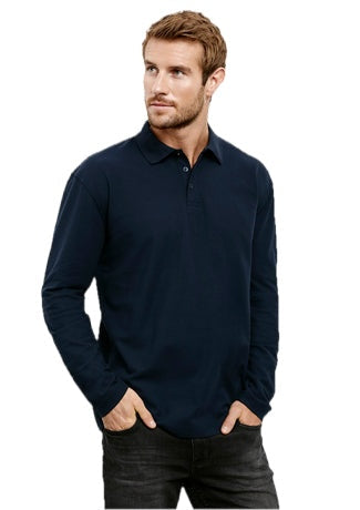 Crew Mens Long Sleeve Polo