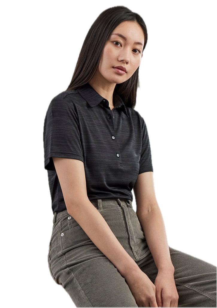 Polo Orbit Lengan Pendek Wanita