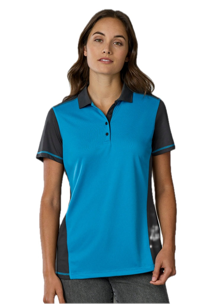 Womens Dart Short Sleeve Polo