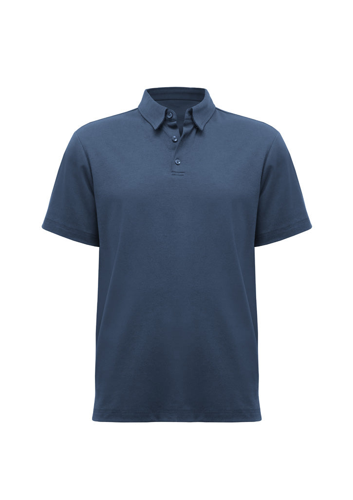 Mens Lotus Short Sleeve Polo