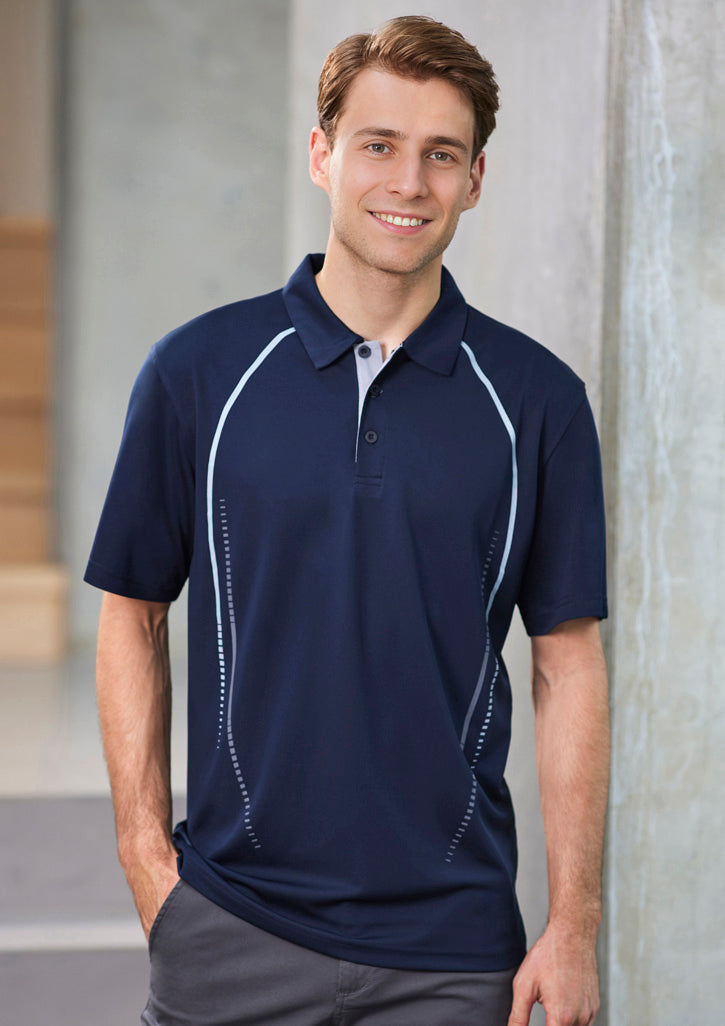Mens Cyber Short Sleeve Polo