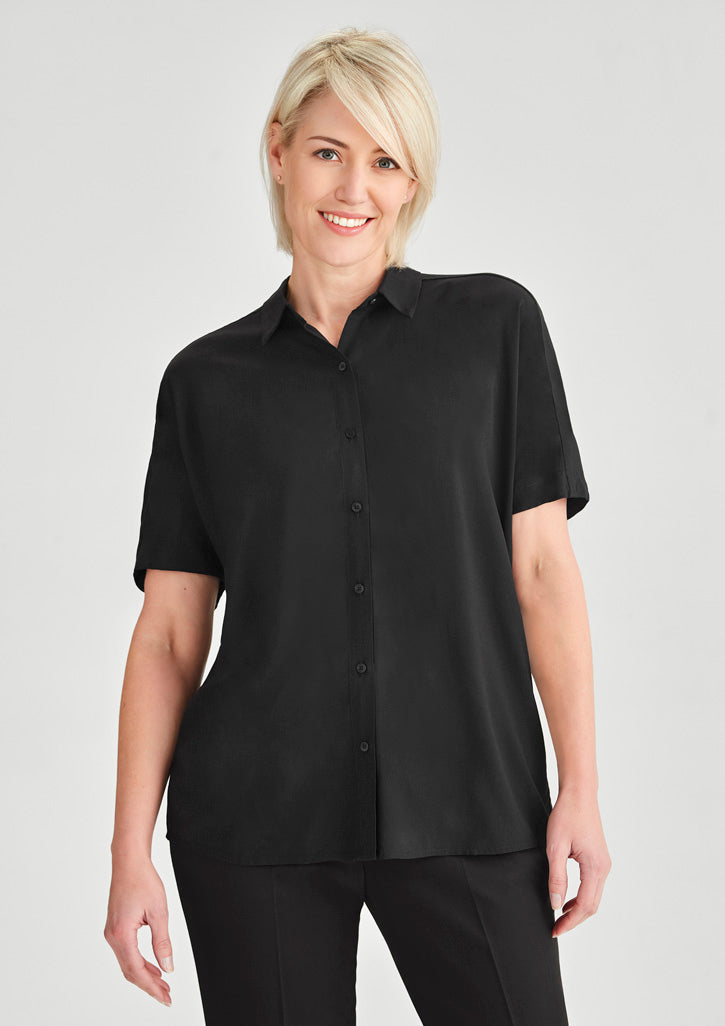 Blusa de mulher Dahlia de manga curta