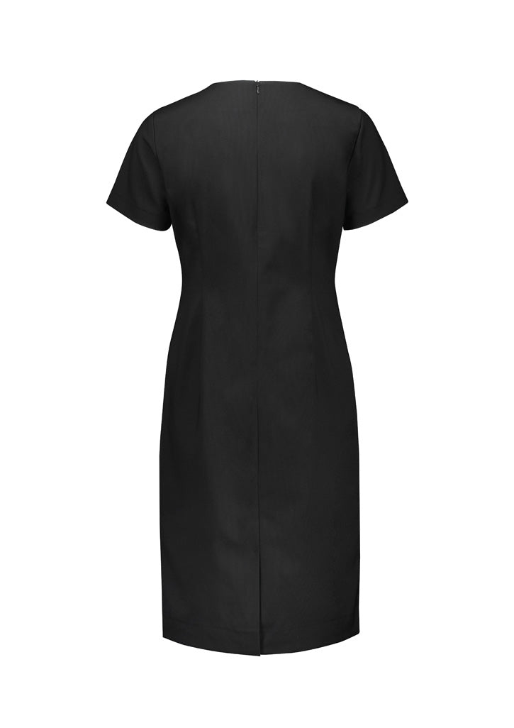 Vestido de mulher de manga curta renovado