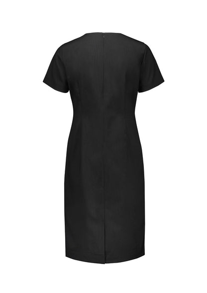 Vestido de mulher de manga curta renovado