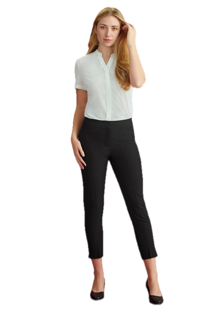 Womens Siena 7/8 Mid-waist Slim Leg Pant