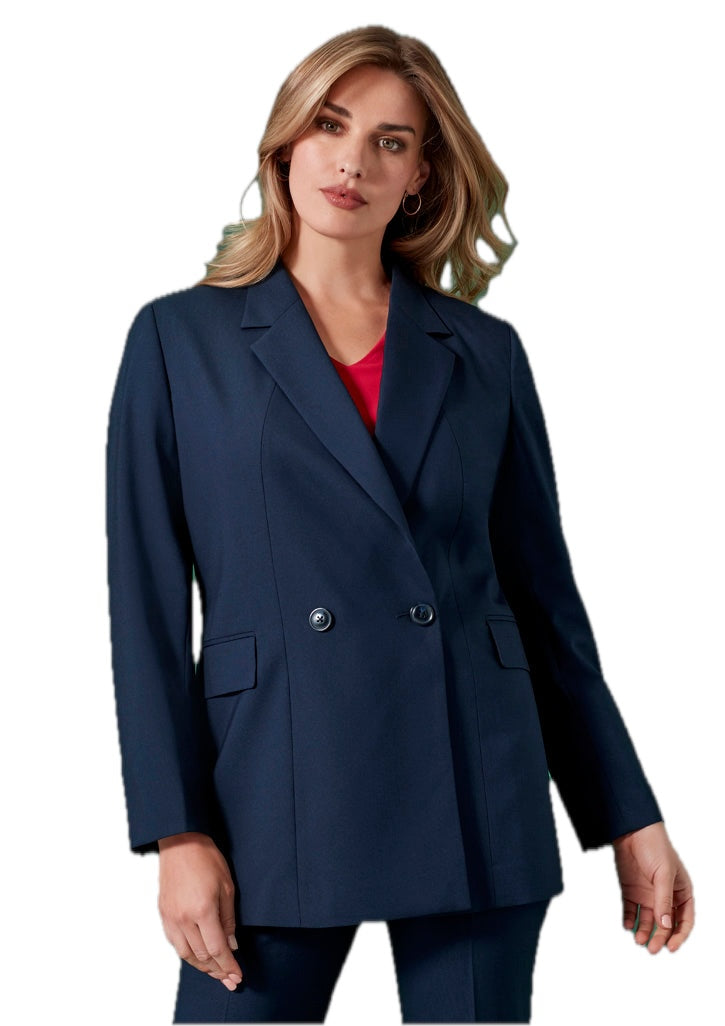 Womens Renew Double Breasted Longline Jacket