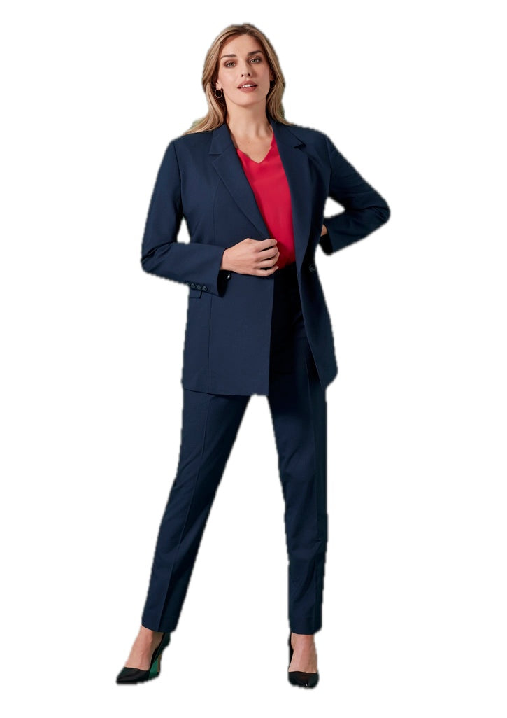Womens Renew Double Breasted Longline Jacket