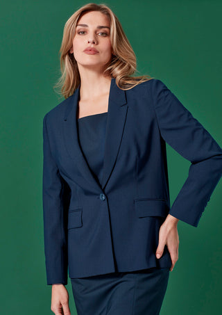 Womens Renew Double Breasted Longline Jacket