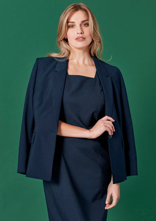 Womens Renew Double Breasted Longline Jacket