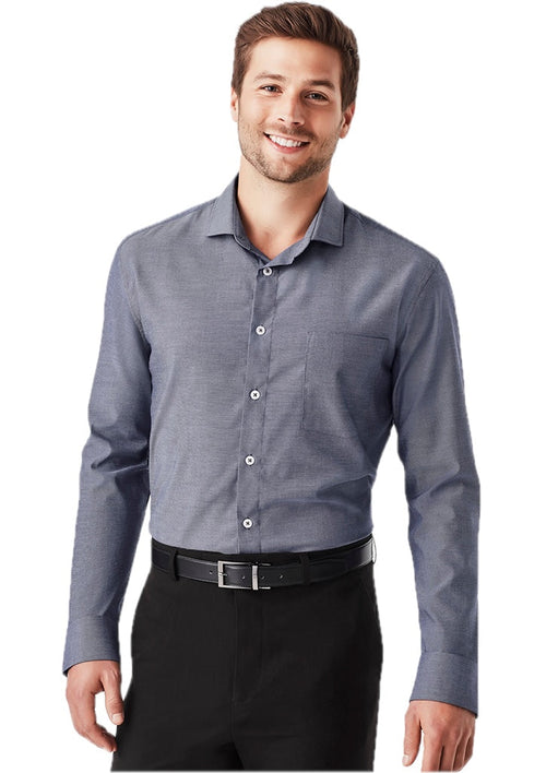 Camisa masculina clássica de manga comprida Charlie