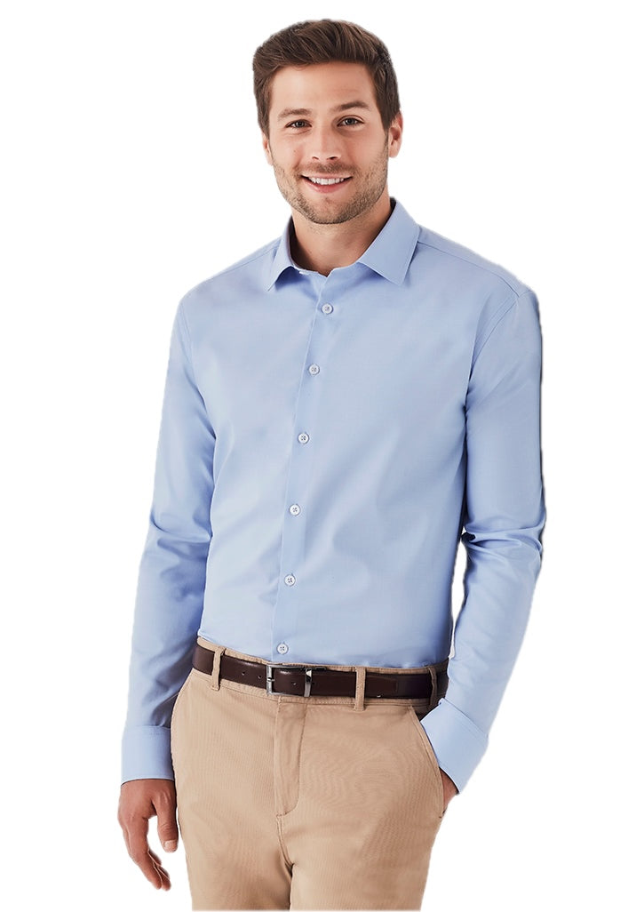 Kemeja Pria Charlie Lengan Panjang Slim Fit
