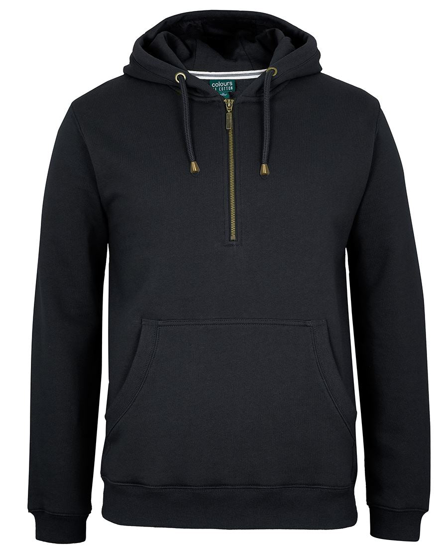 C OF C BRASS 1/2 ZIP HOODIE