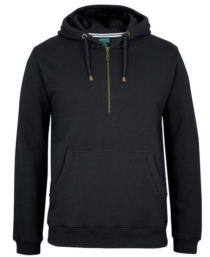 C OF C BRASS 1/2 ZIP HOODIE