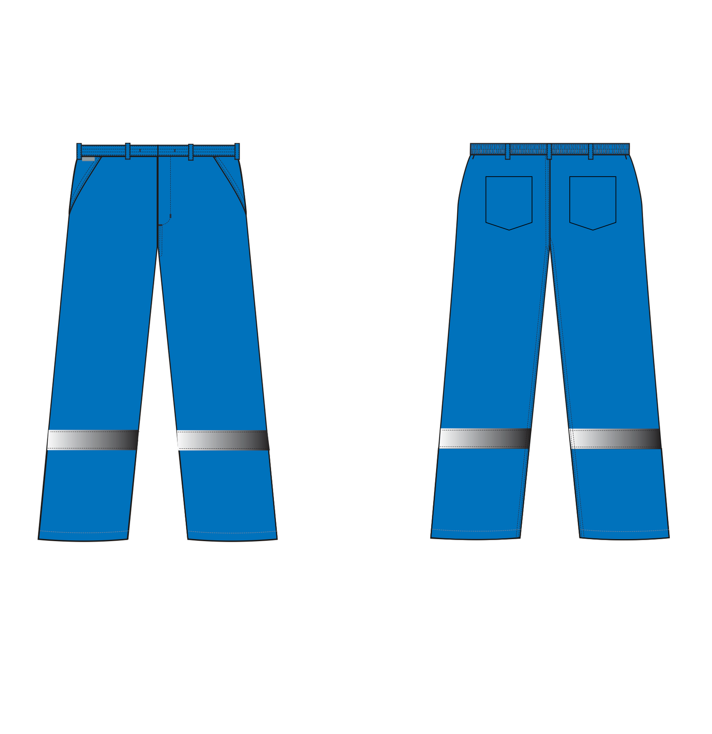 Calça de sarja personalizada (EDTL)
