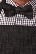Dasi Kupu-kupu Crosshatch