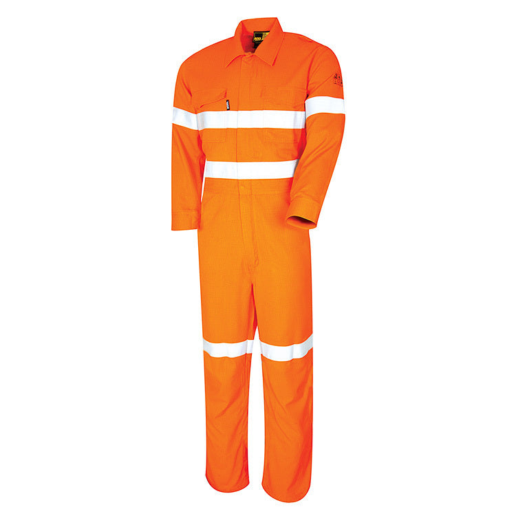 Bool-Workwear, macacão, retardador de chamas, Rip Stop, fita FR, HRC2