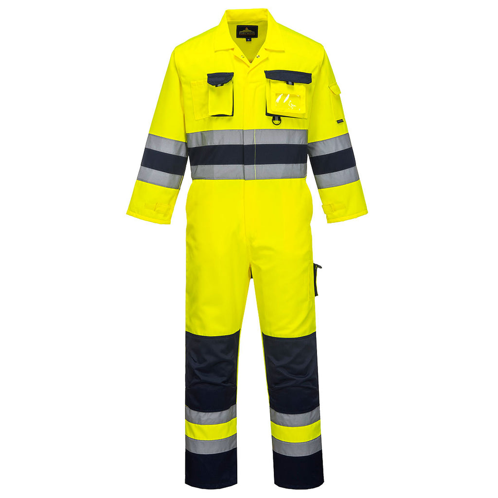 Baju Terusan Kerja Kontras Nantes Hi-Vis